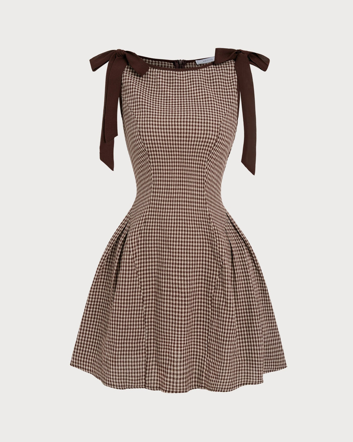 Ambrélie — Mini Vestido de Cuadros Vichy