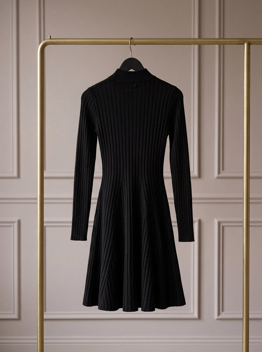 Éloise — Vestido de Punto con Silueta Evasé