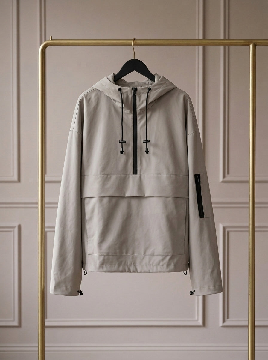 Nébula — Sudadera Oversize Impermeable con Capucha