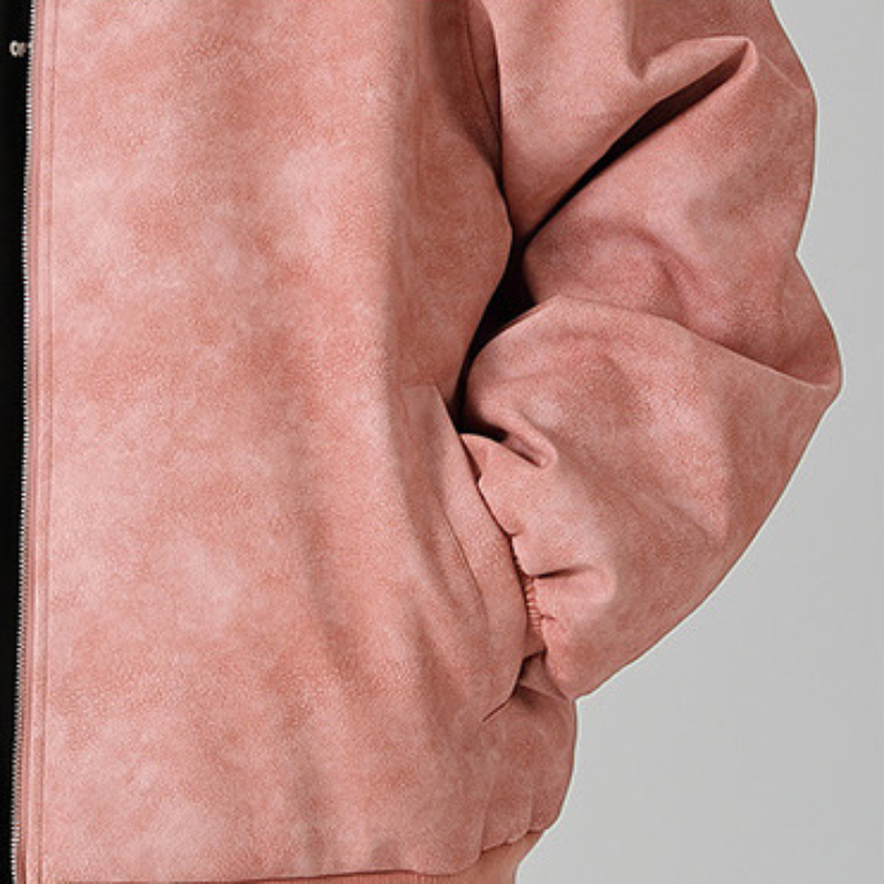 Abel — Chaqueta Bomber Efecto Ante