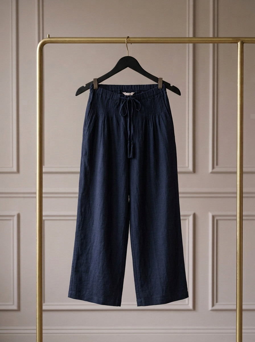 Jessy — Pantalón de Algodón y Lino