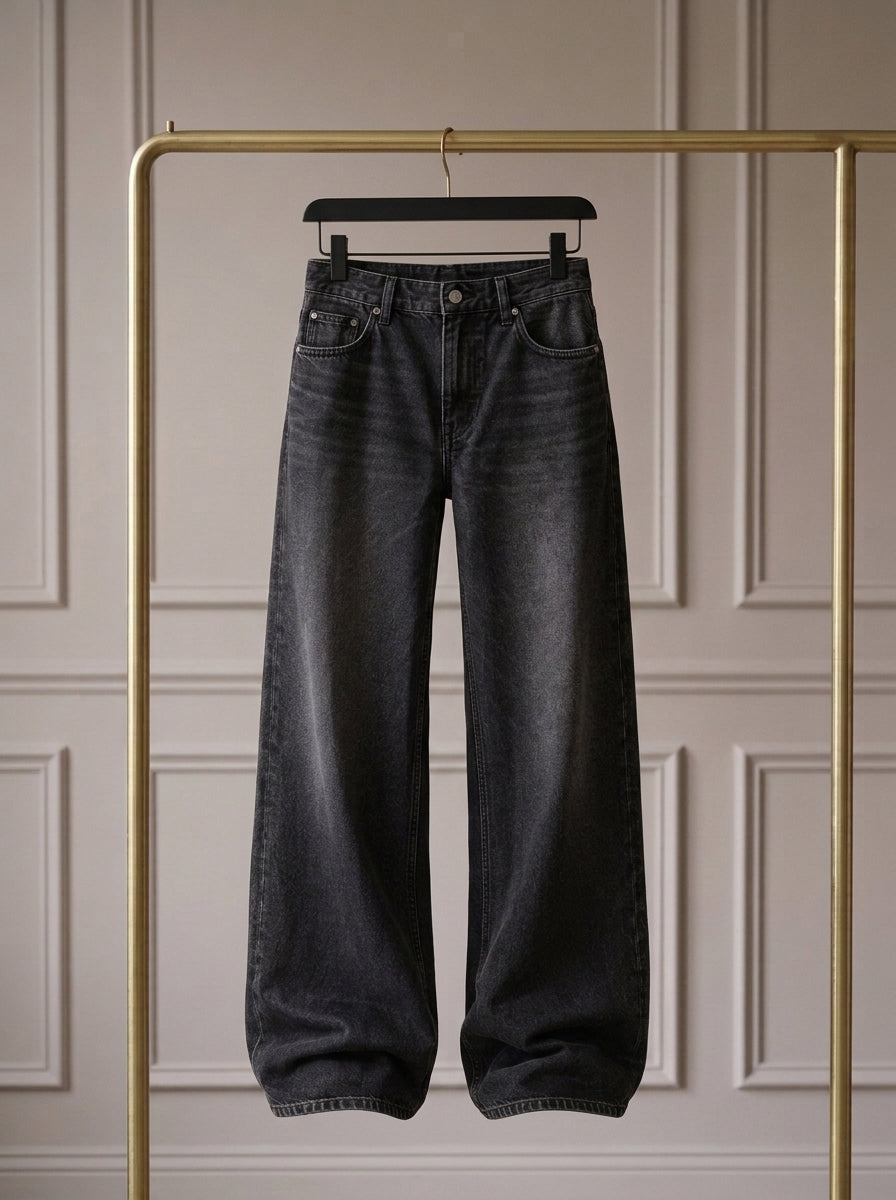 Varenn — Jeans Low-Rise Asimétricos