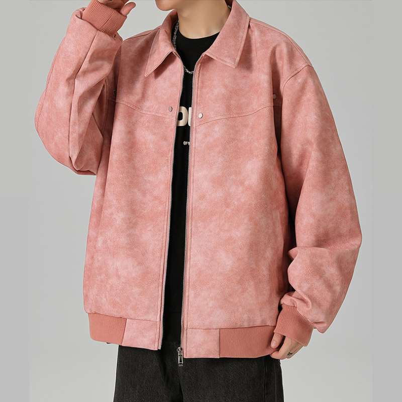 Abel — Chaqueta Bomber Efecto Ante
