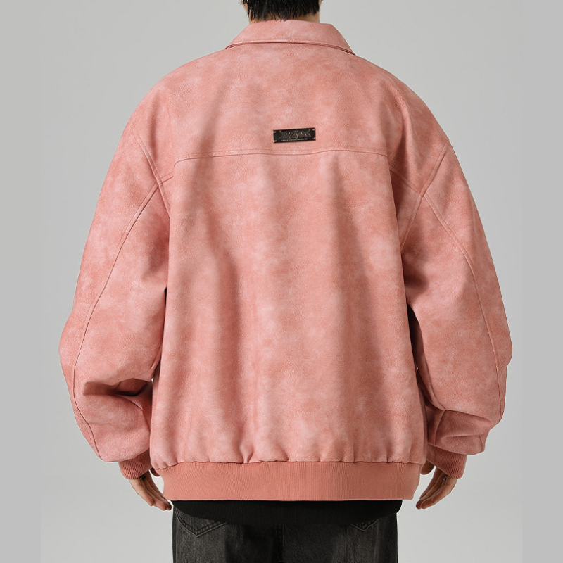 Abel — Chaqueta Bomber Efecto Ante