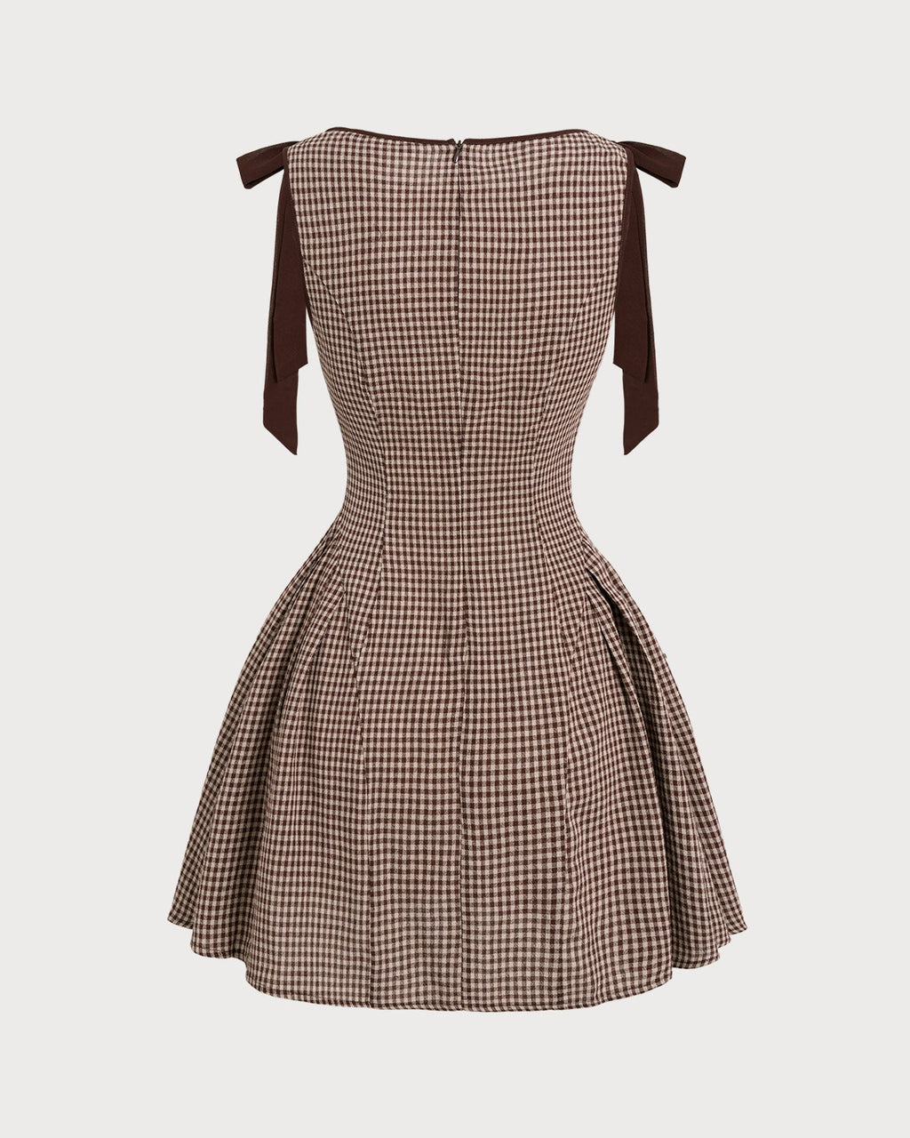 Ambrélie — Mini Vestido de Cuadros Vichy