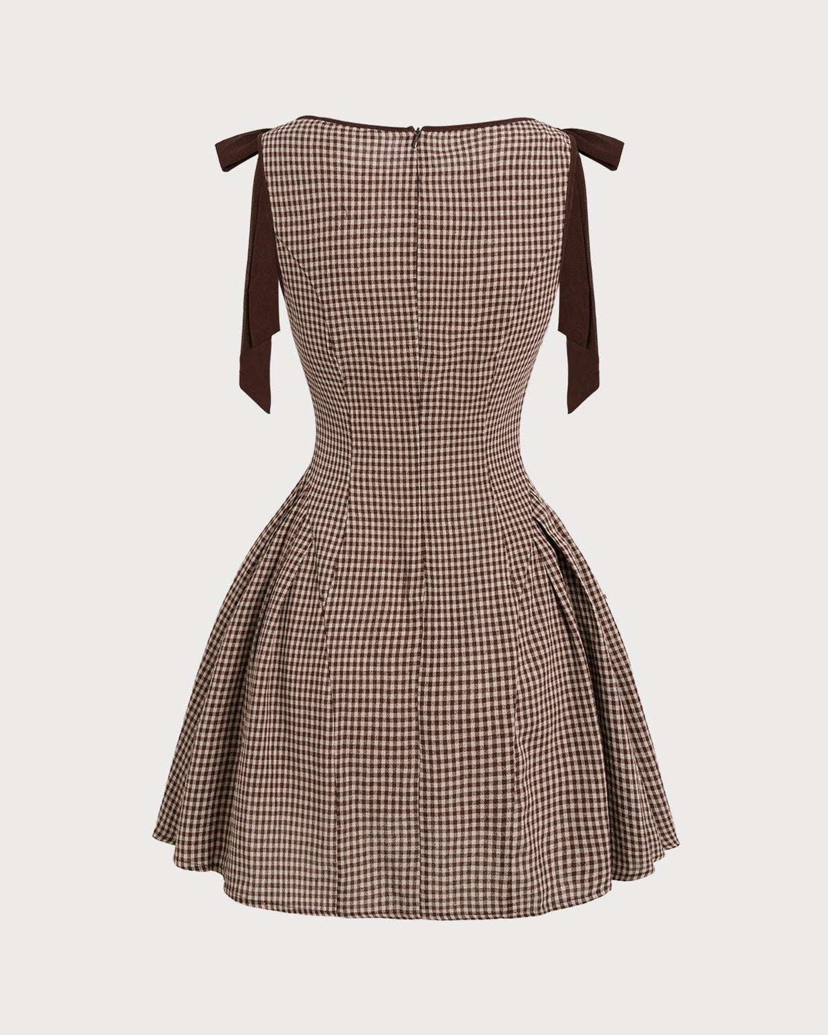 Ambrélie — Mini Vestido de Cuadros Vichy