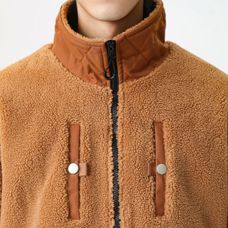 Rafael — Chaqueta Sherpa Cargo
