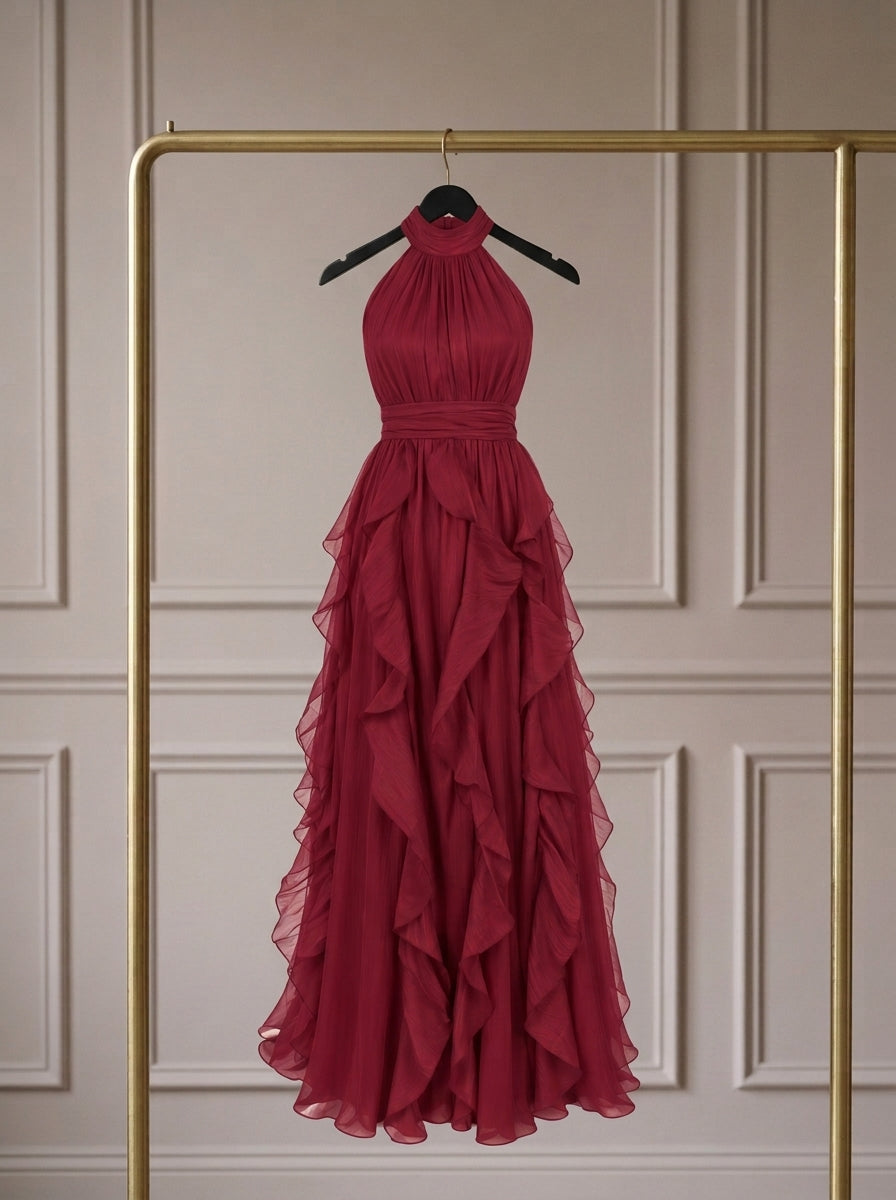 Juliette — Vestido Largo Halter