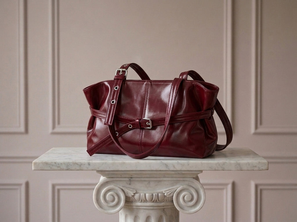 Margaux — Bolso Shopper de Efecto Vintage