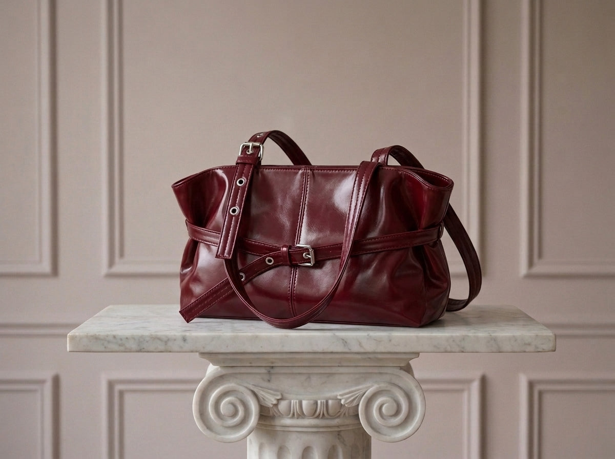 Margaux — Bolso Shopper de Efecto Vintage