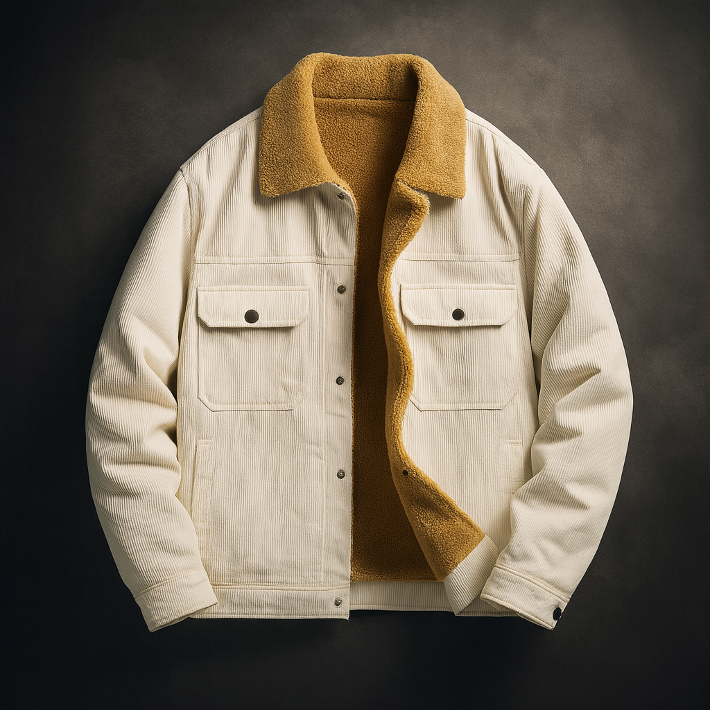 Matías — Chaqueta de Pana con Sherpa
