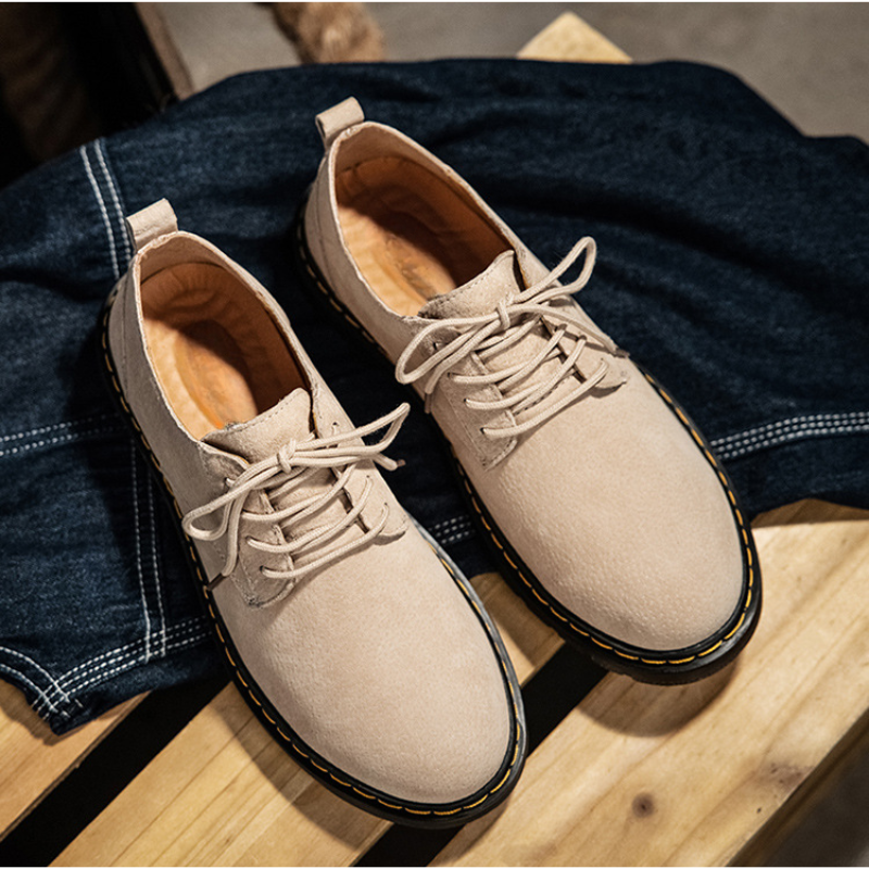 Darío — Zapato de Ante con Cordones