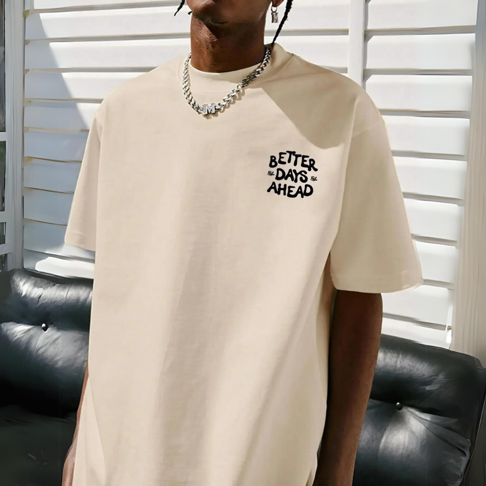 Luckas — Camiseta Oversize Gráfica