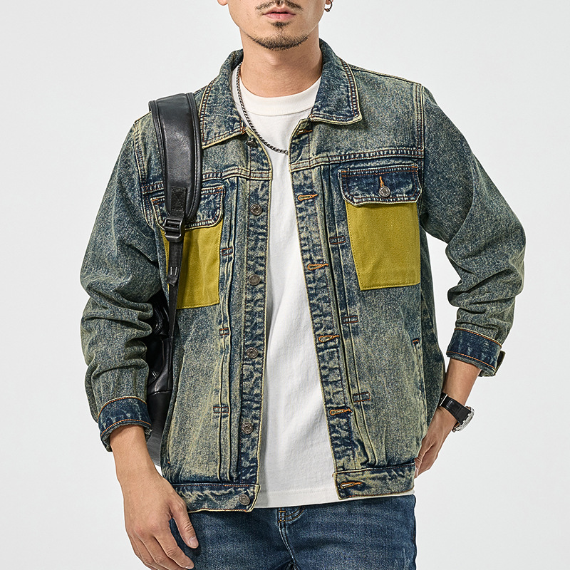 César — Chaqueta Denim Artesanal