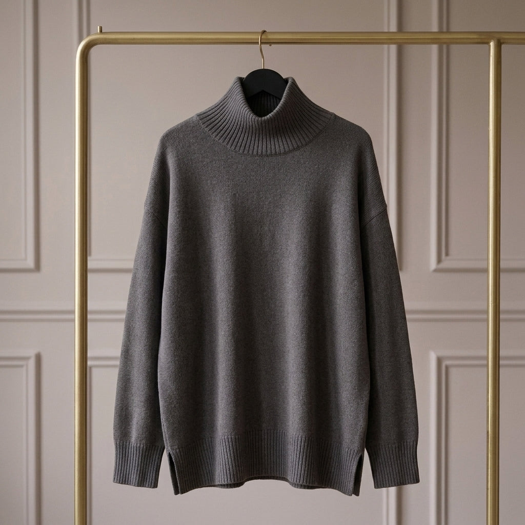 Elartys — Jersey Oversize de Cuello Alto