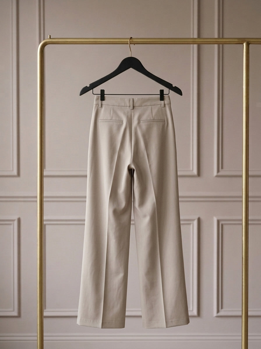 Sonora — Pantalón Wide-Leg de Pinzas
