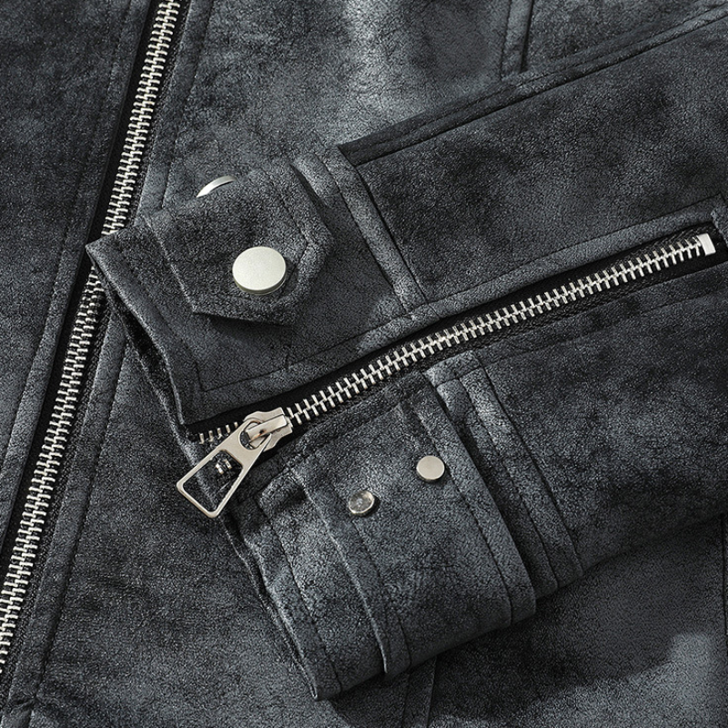 Helyan — Chaqueta Efecto Ante
