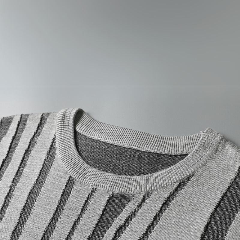 Elian — Camiseta de Punto Texturizado