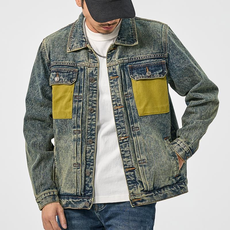 César — Chaqueta Denim Artesanal