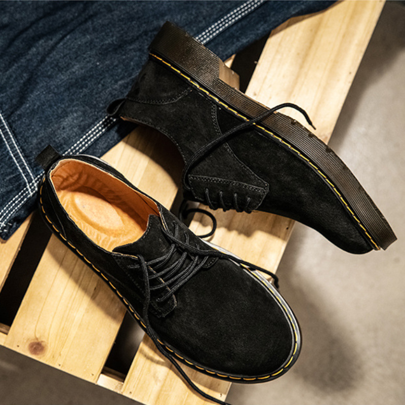 Darío — Zapato de Ante con Cordones
