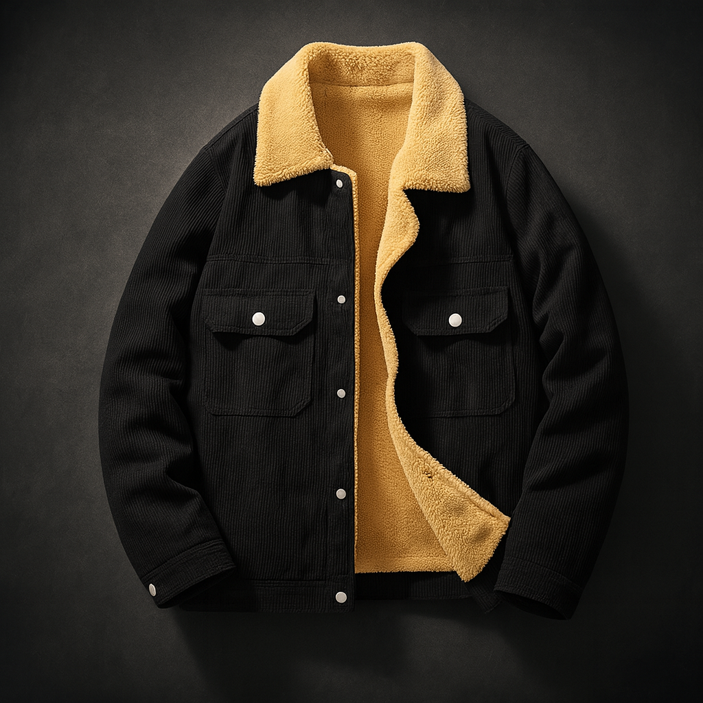 Matías — Chaqueta de Pana con Sherpa