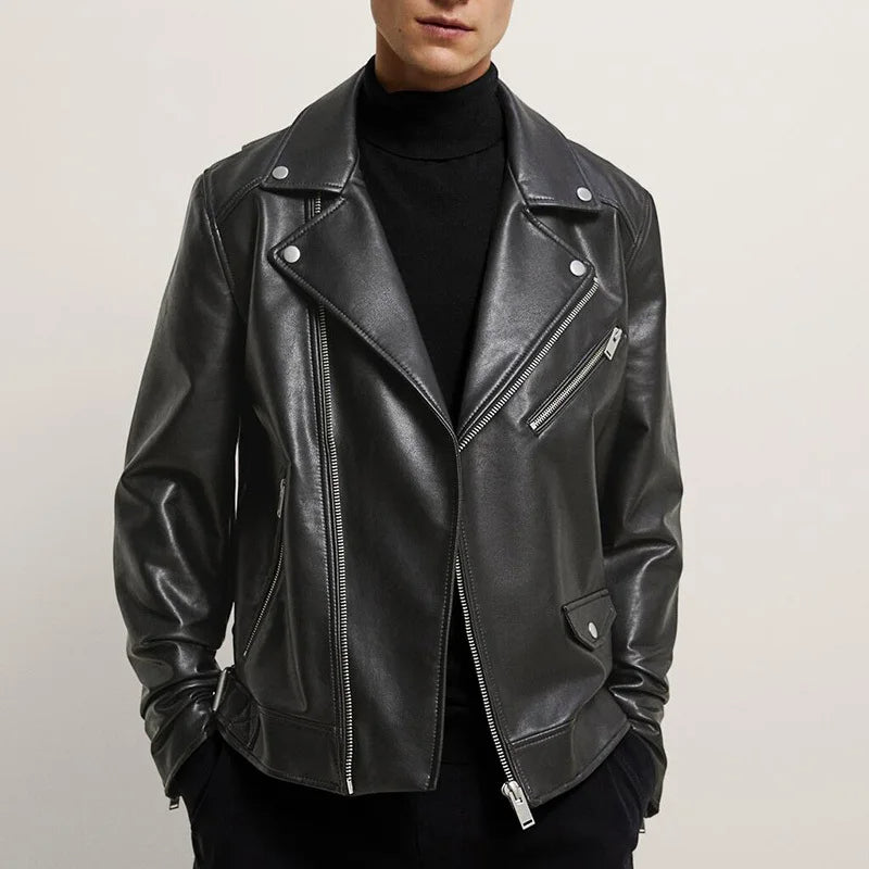 Román — Chaqueta Biker