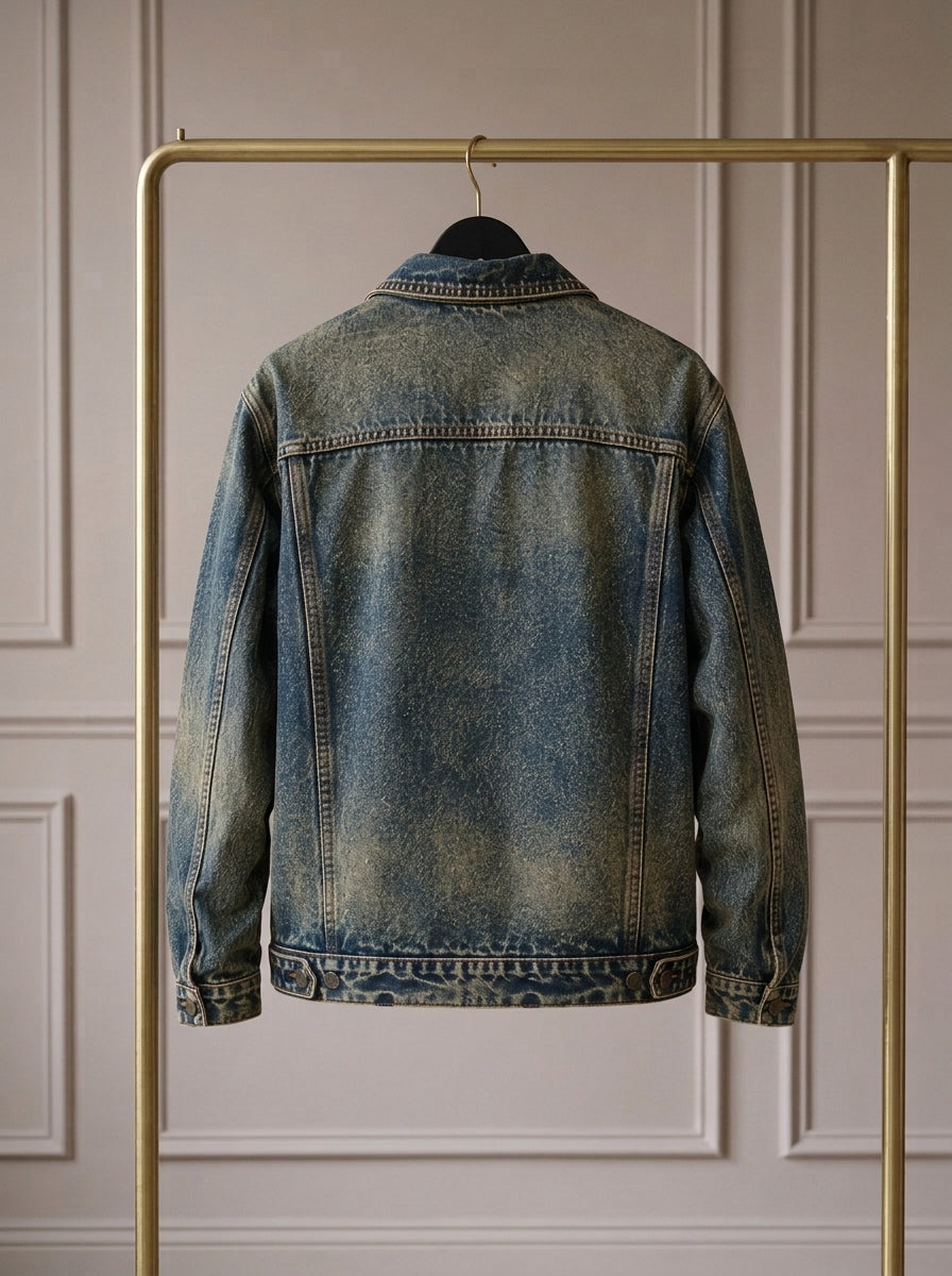 César — Chaqueta Denim Artesanal