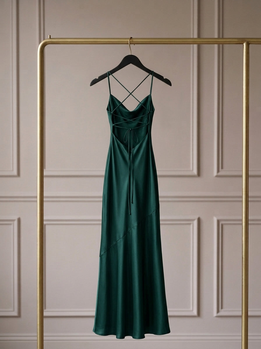 Vélyssen — Vestido Maxi de Espalda Abierta