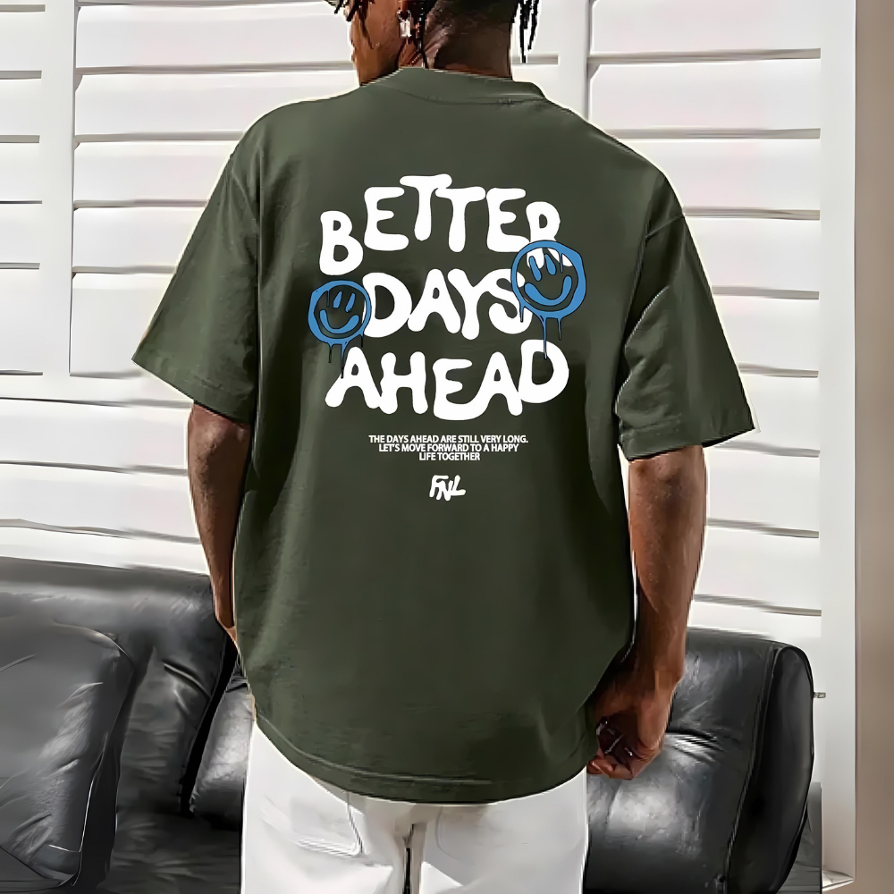 Luckas — Camiseta Oversize Gráfica