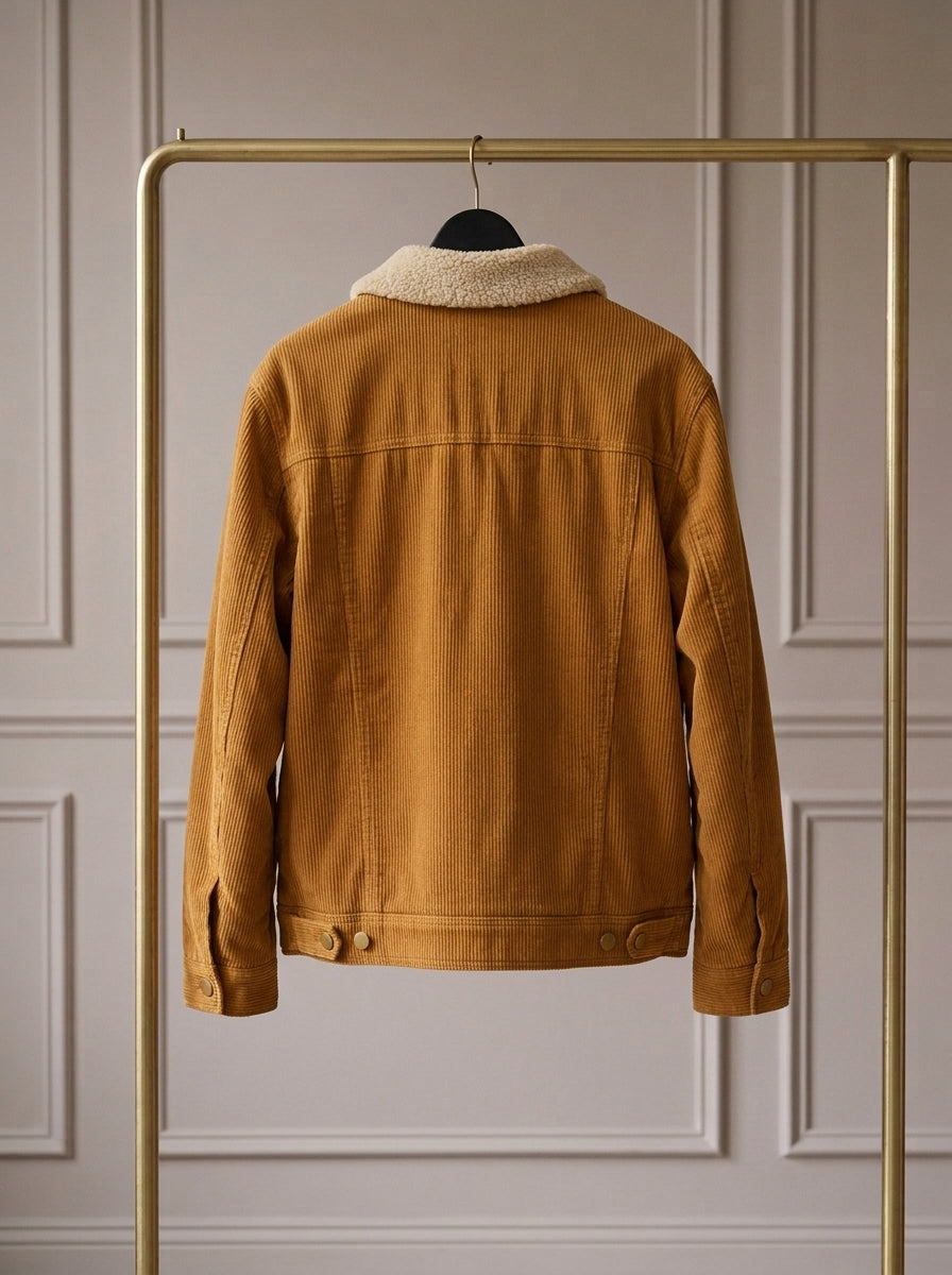 Matías — Chaqueta de Pana con Sherpa
