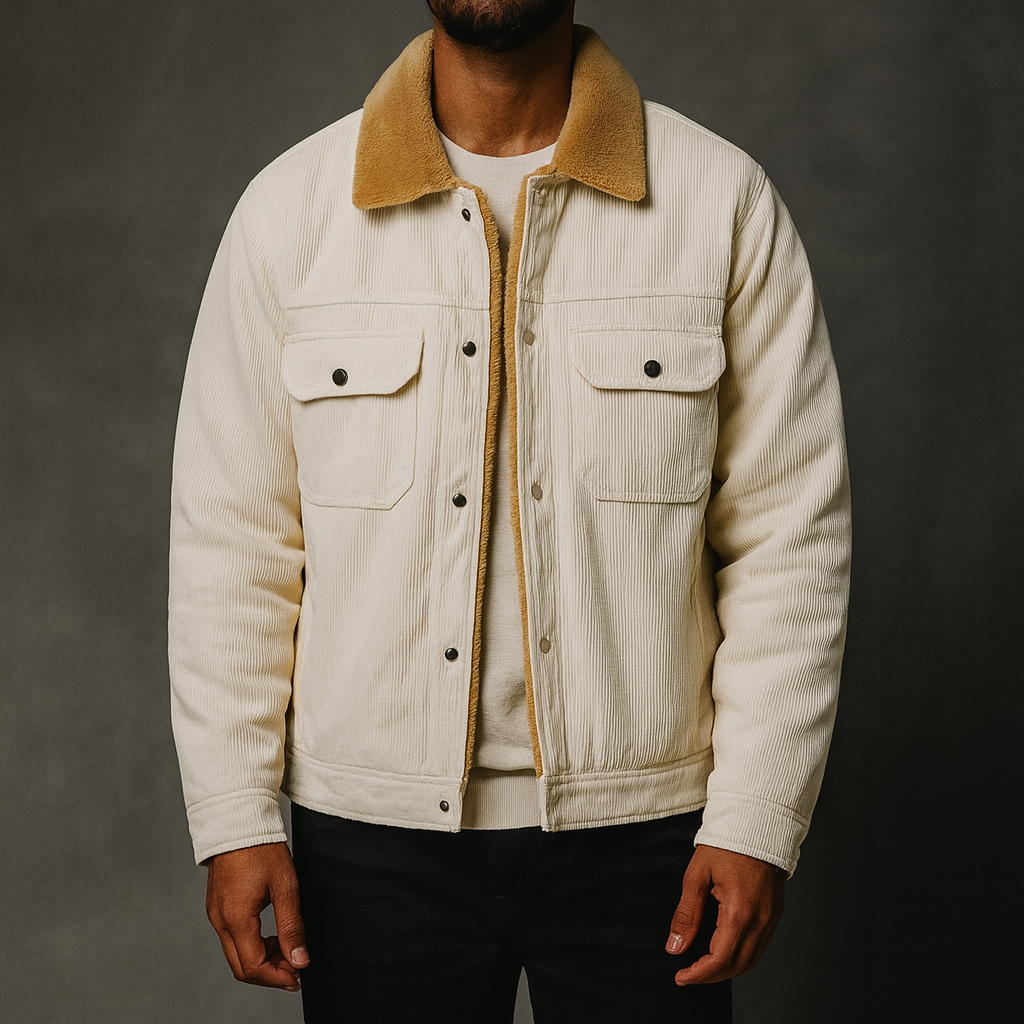 Matías — Chaqueta de Pana con Sherpa