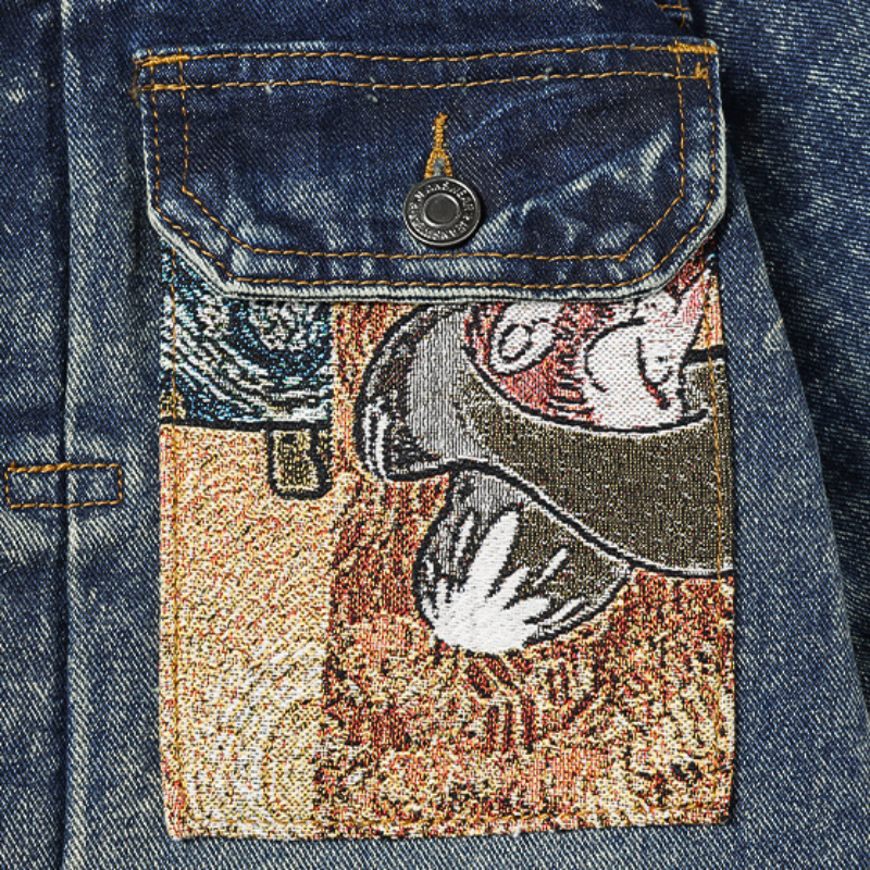César — Chaqueta Denim Artesanal