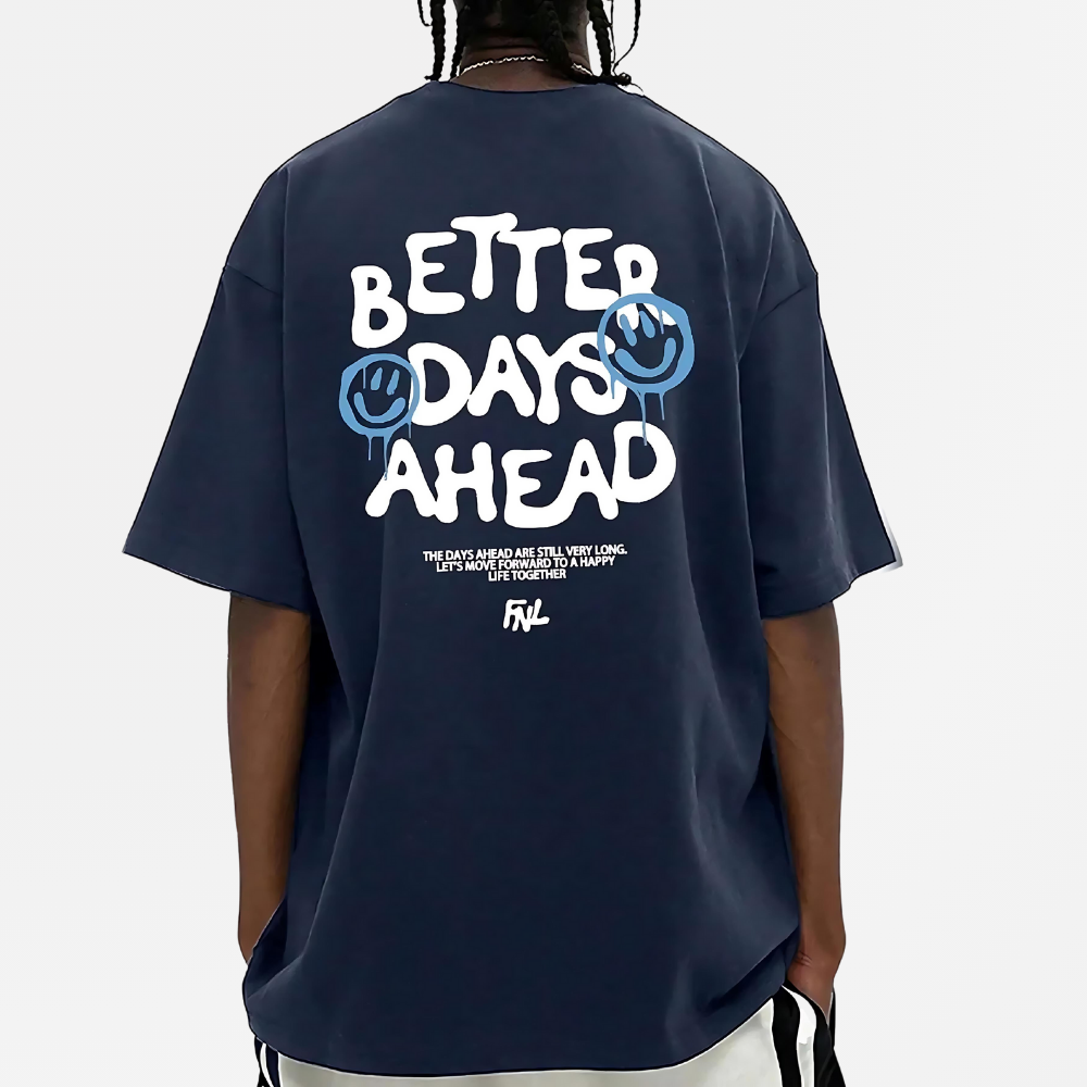 Luckas — Camiseta Oversize Gráfica