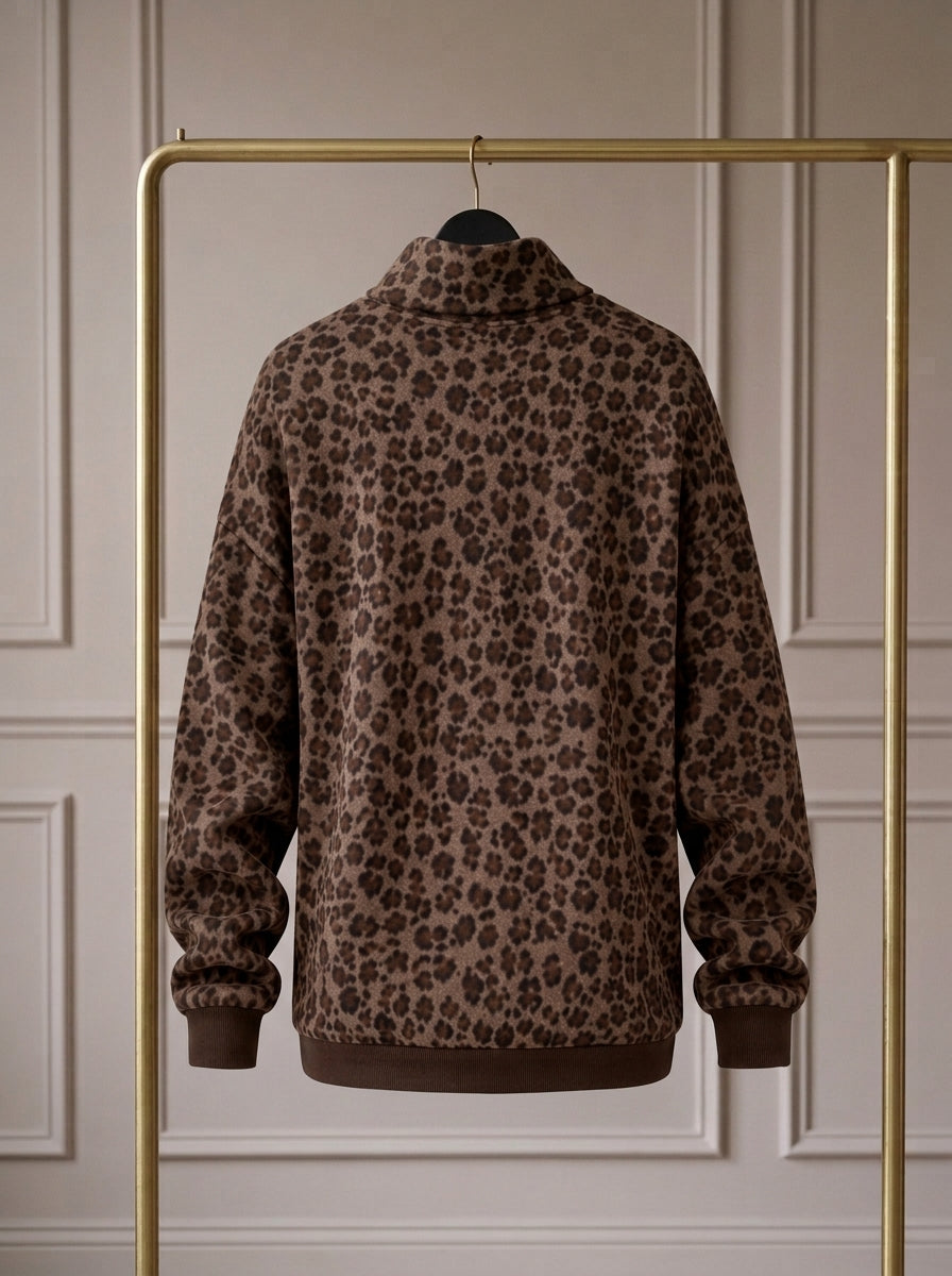 Félina — Jersey Oversize Half-Zip