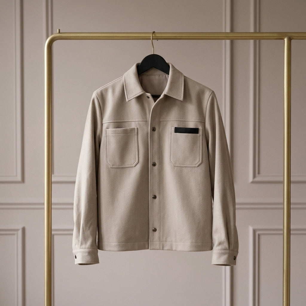 Orvan — Sobrecamisa Estructurada de Estilo Refinado