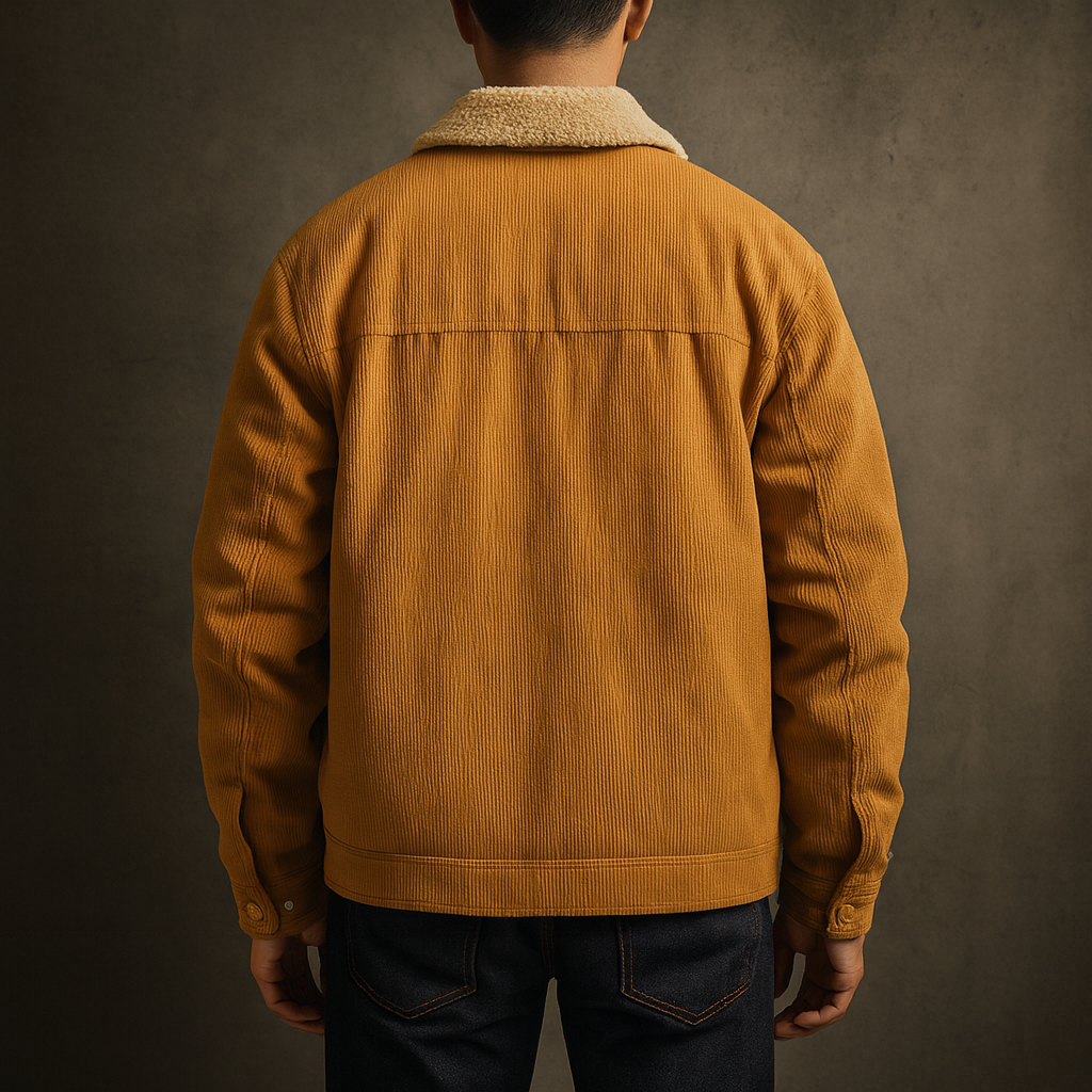 Matías — Chaqueta de Pana con Sherpa