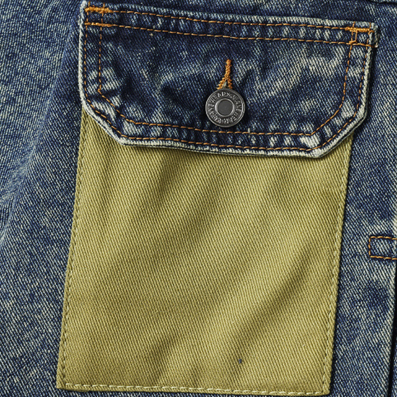 César — Chaqueta Denim Artesanal