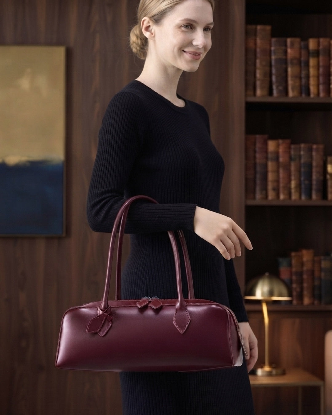 Elyséa — Bolso Baguette Estructurado