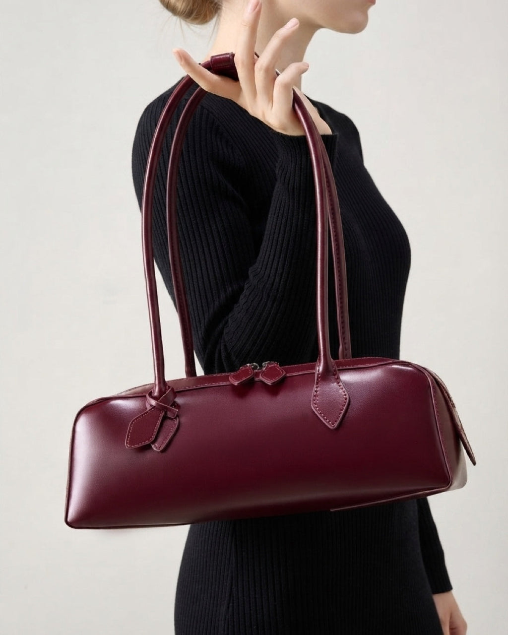 Elyséa — Bolso Baguette Estructurado