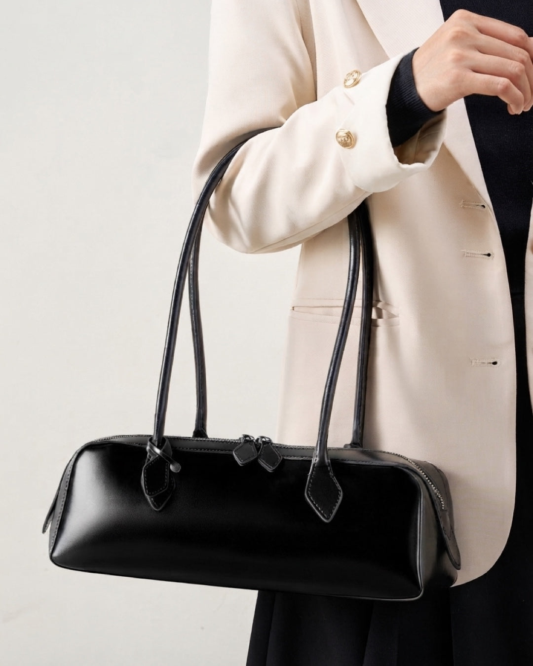 Elyséa — Bolso Baguette Estructurado