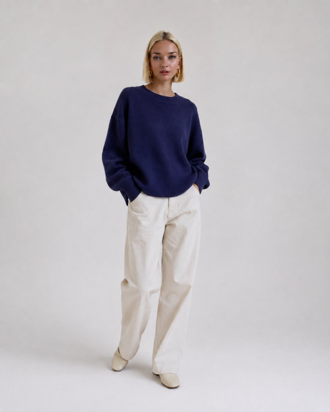 Maëlle — Jersey de Punto Oversize