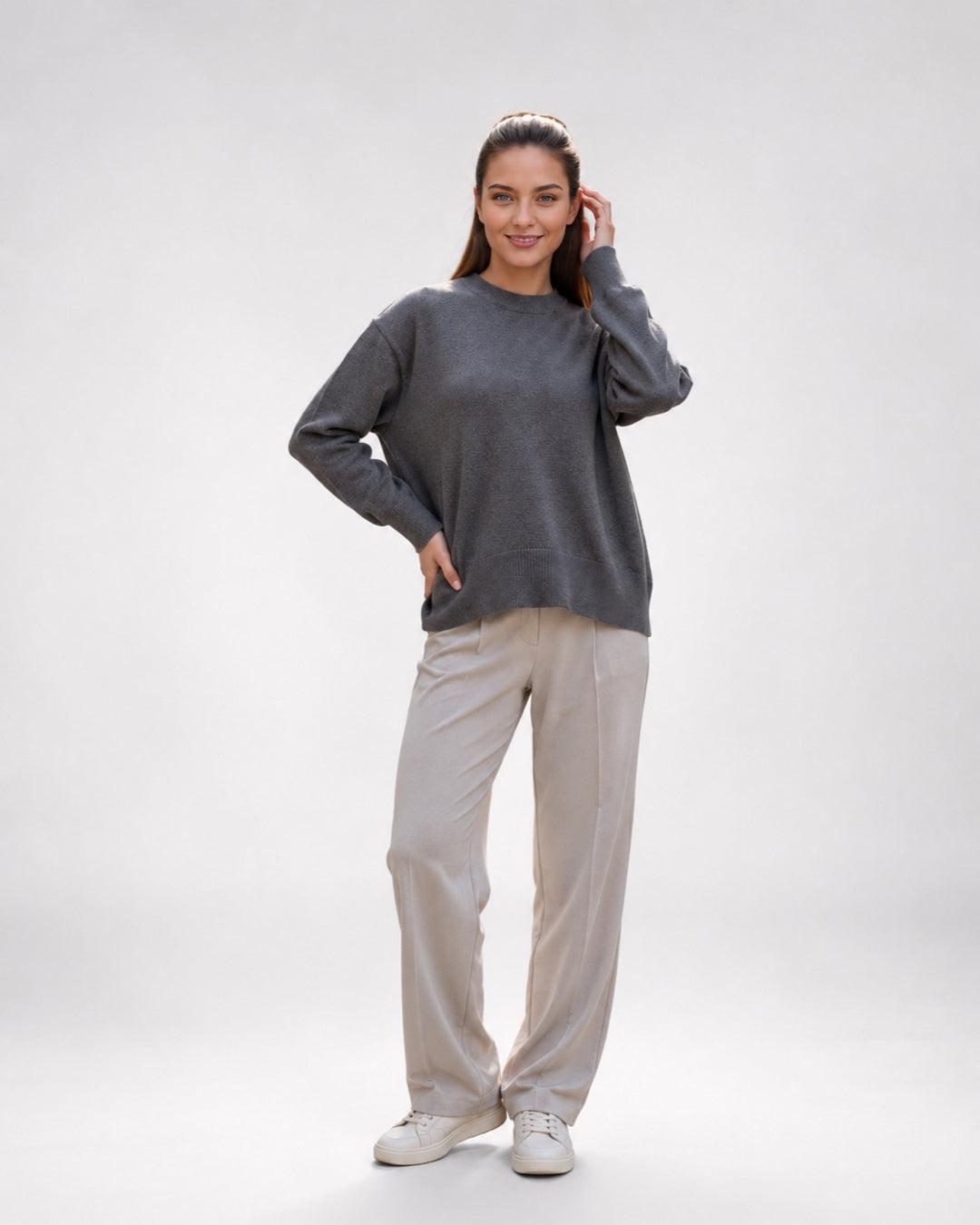 Maëlle — Jersey de Punto Oversize
