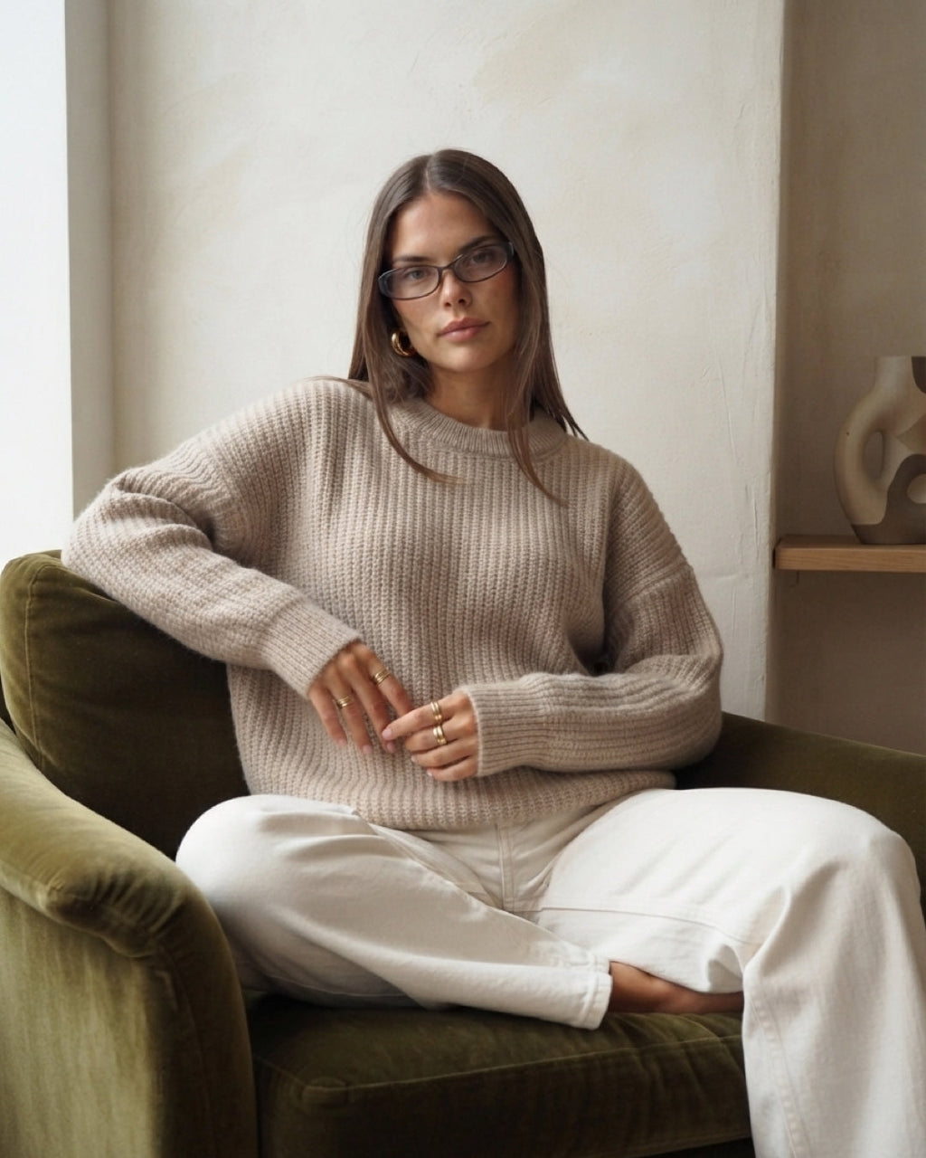 Maëlle — Jersey de Punto Oversize
