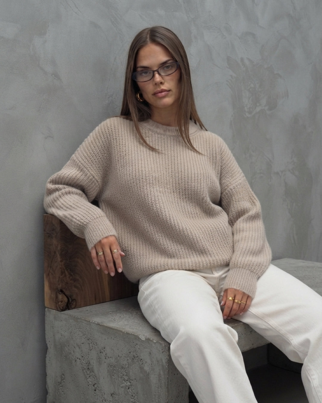 Maëlle — Jersey de Punto Oversize