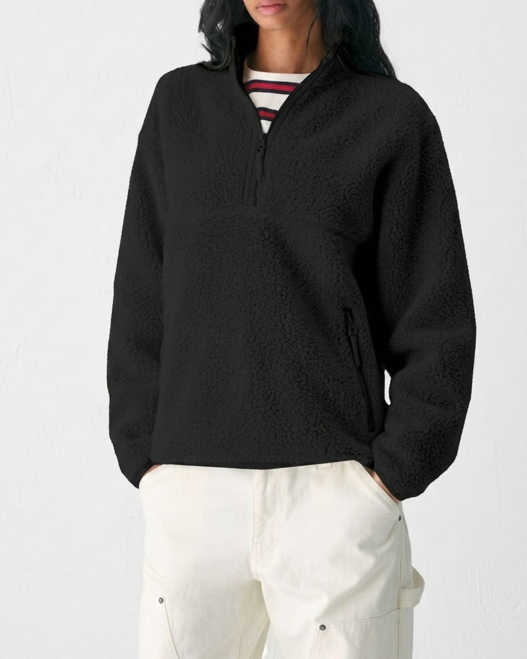 Norvelle — Jersey Fleece Half-Zip