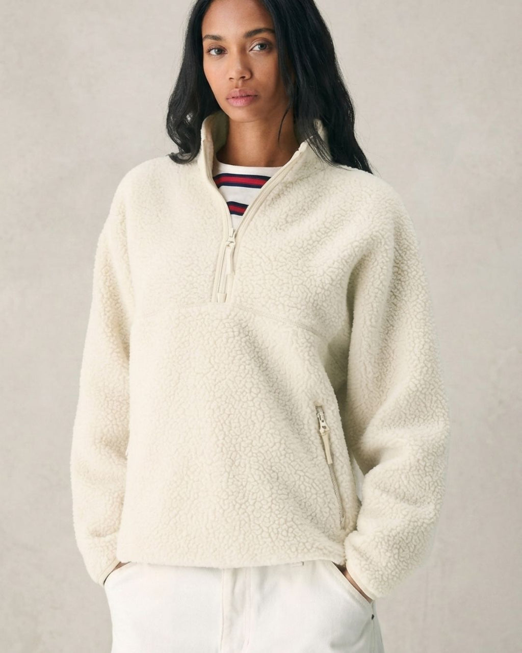 Norvelle — Jersey Fleece Half-Zip