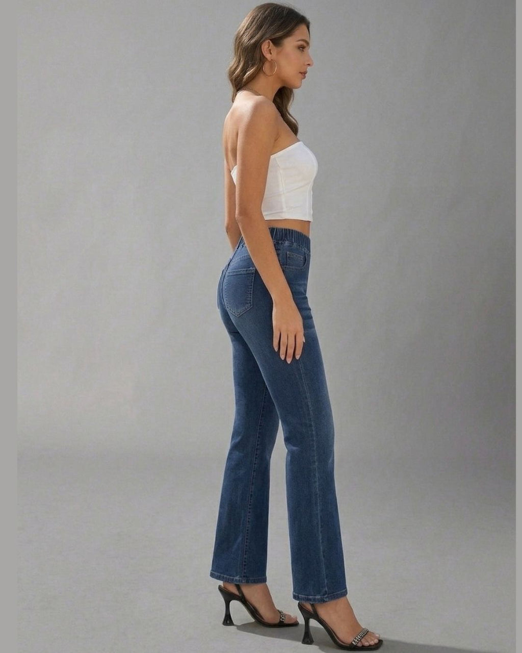 Avyra — Jeans Slim Flare Stretch