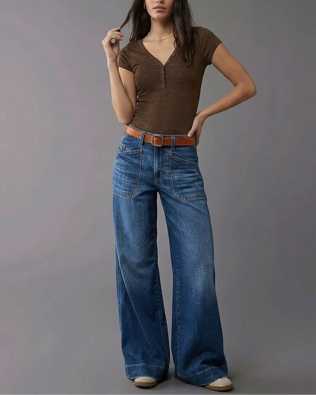 Azver — Jeans Wide-Leg