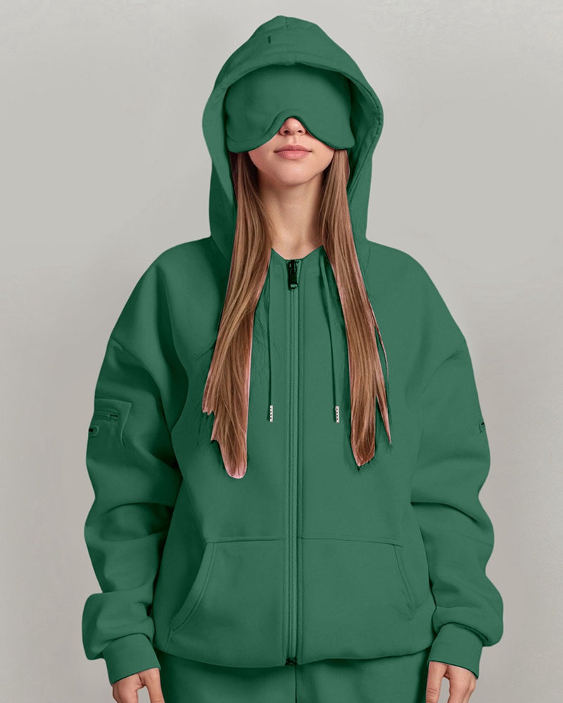Somnéa — Sudadera Oversize Zip-Up