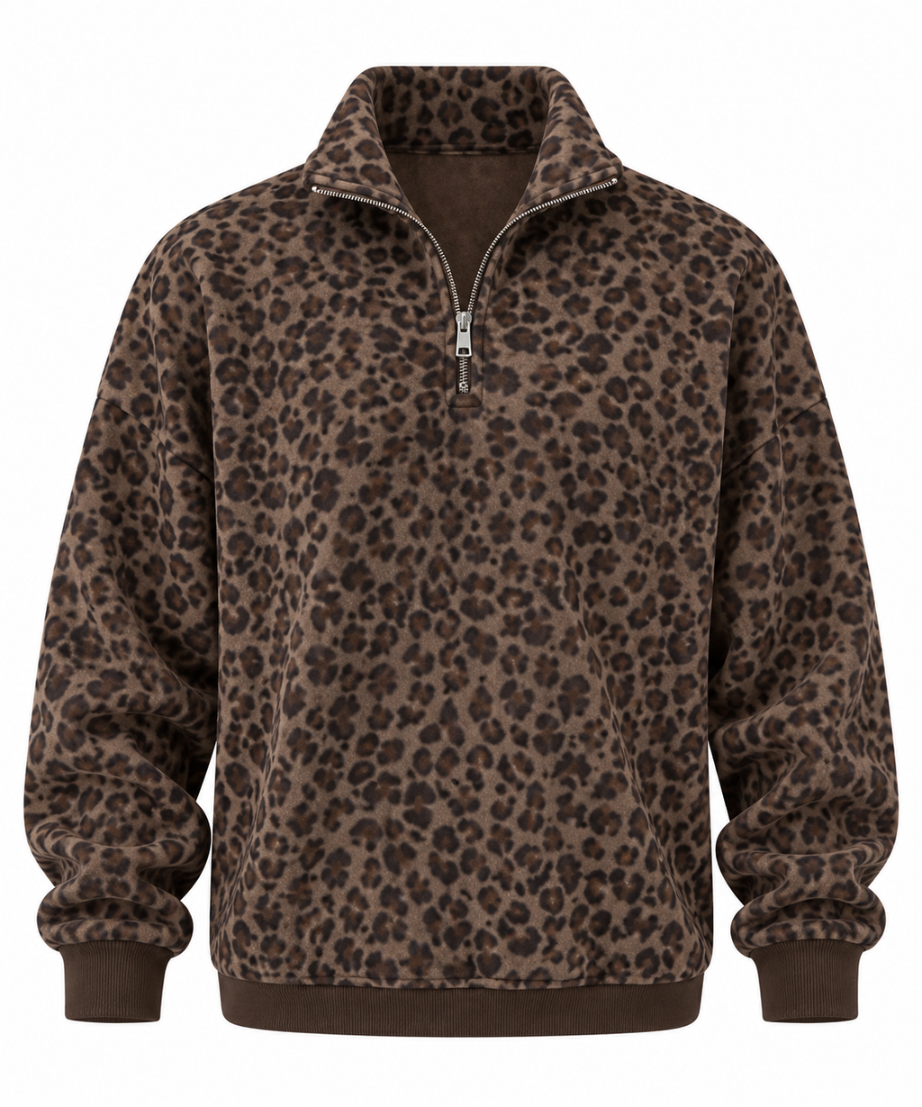 Félina — Jersey Oversize Half-Zip